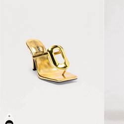 Gold heels