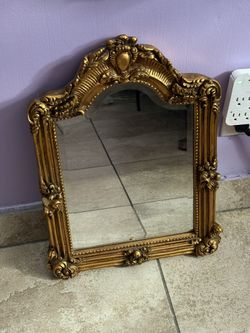 Gold Vintage Mirror