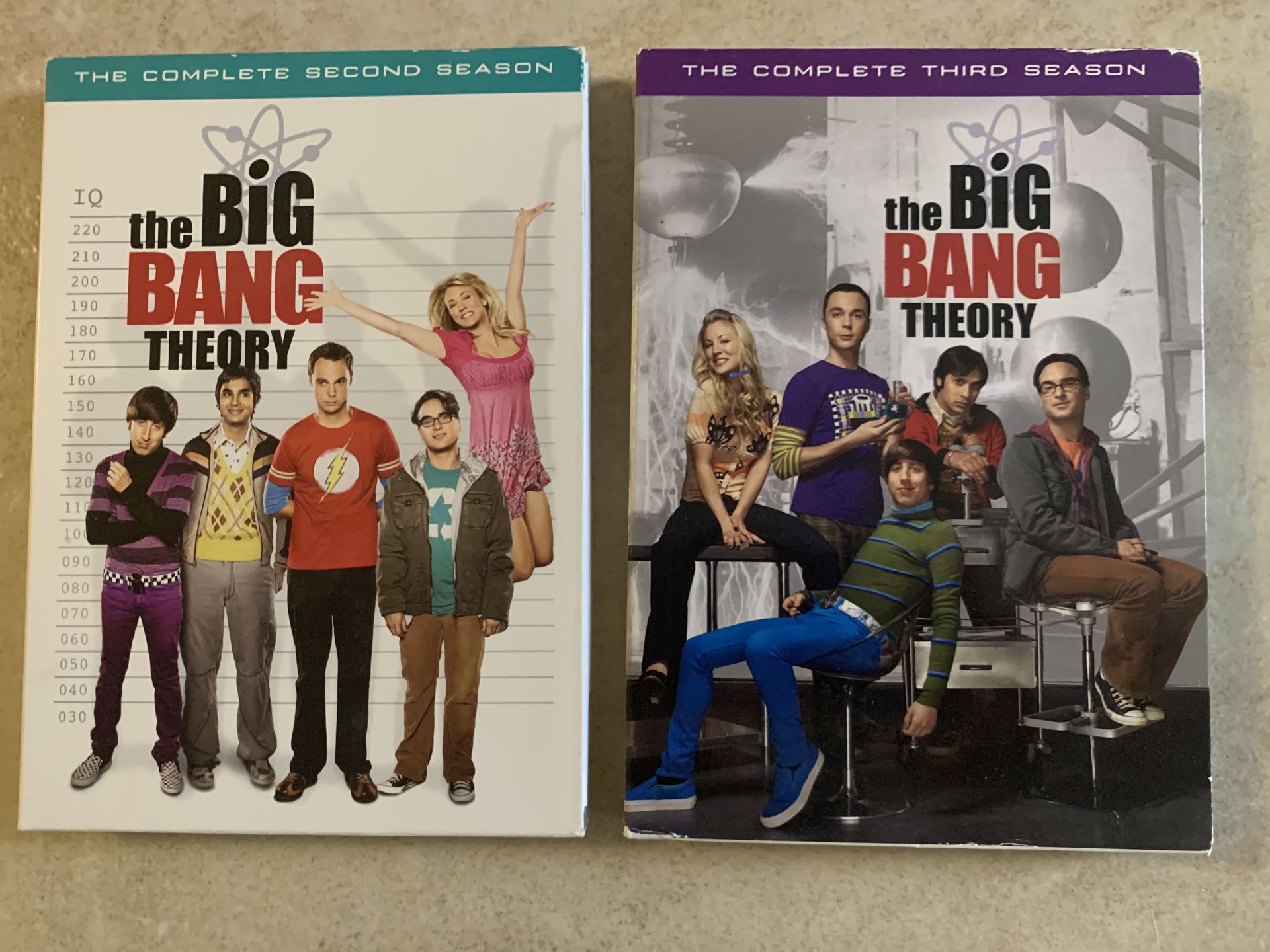 Big Bang theory DVD’s