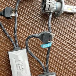 2023 Upgraded Denpers H4/9003/HB2 LED Headlight Bulbs, 24000LM,120W Prime LED Equivalent to 40000LM Ordinary LED, 6500K Cool White, 60000Hrs Lifespan,