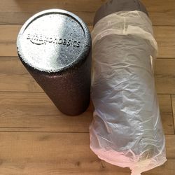 FelizMax Organic Buckwheat Yoga bolster + Foam Roller