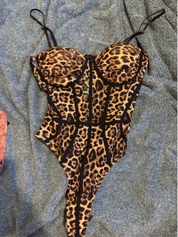 cheetah print one piece