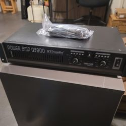 2 Channel 3800 Watts Profesional Power Amplifier 