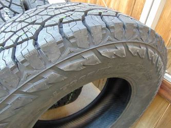 4 New LT 265 70 17 Kumho Road Venture A/T 52 Tires 10PLY Date 2023