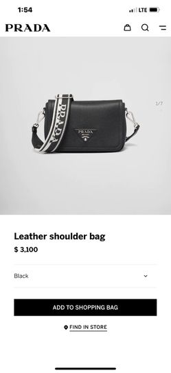 Prada leather shoulder bag for Sale in Los Angeles, CA - OfferUp
