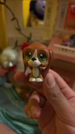 Little pet shop 2005 #312 RARE basset hound