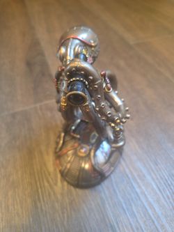 Steampunk Robot Figurine Collectible Statue