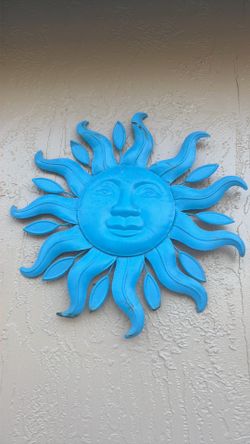 Sun Metal Wall Decoration