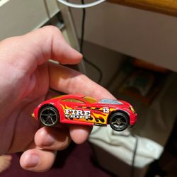 Hot Wheels Sir Ominous Fire Chief Red
