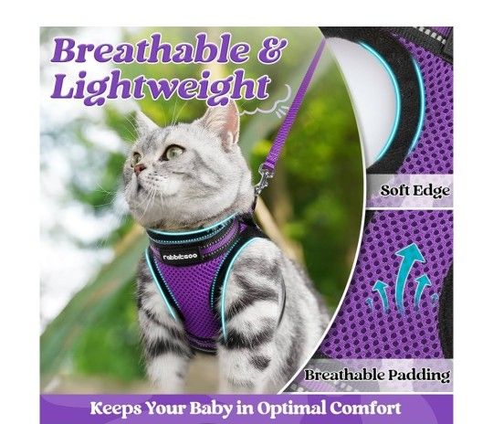 Brand New Cat/Dog Harness And Leash -92127