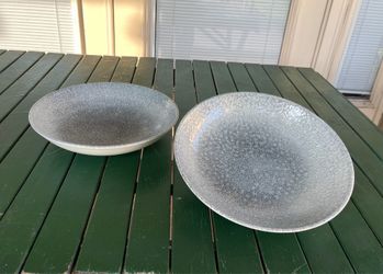 2 Like new Churchill Studio Prints super vitrified large bowls