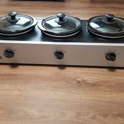 Triple Buffet Server