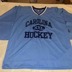Nwot North Carolina starter Hockey Jersey Mens Xl New Clean Blue Vtg