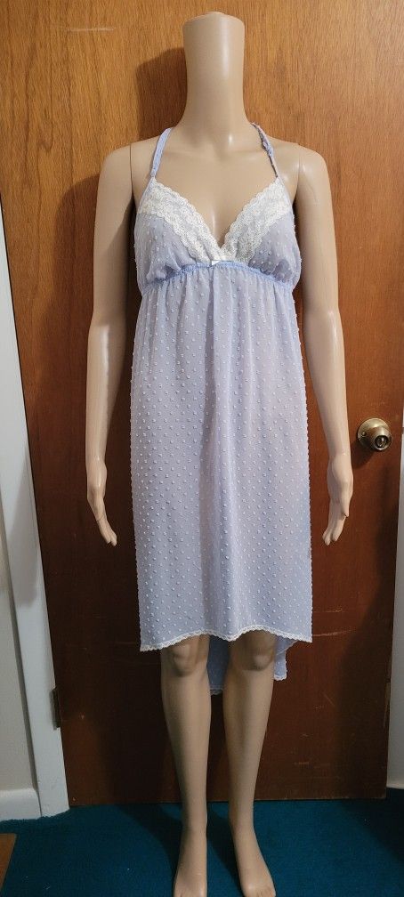 Light Blue Apt. 9 Sheer Nightgown Size XXL