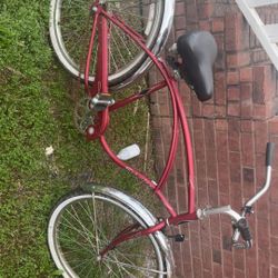 Old School SCHINN Mad In TA.WAN, Large Bike,red