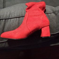 Womens Red Boots