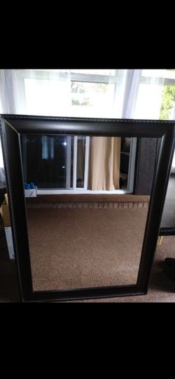 Brown Mirror 39x29