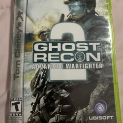 Tom Clancy's Ghost Recon: Advanced Warfighter 2 (Microsoft Xbox 360, 2007)