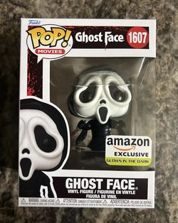 Funko POP! Ghost Face 1607 Amazon Exclusive GITD Movies Scream IN HAND NEW