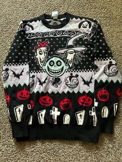 Nightmare Before Christmas Ugly Christmas Sweater