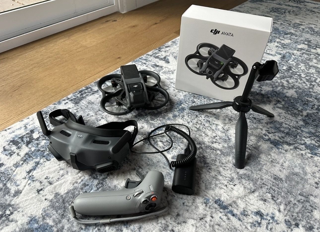 DJI Avata Pro-View Combo Camera Drone (with RC Motion 2 Remote), Flown Twice