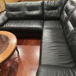 Sectional Couch (black)