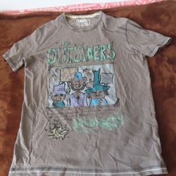 rare levis red tab tshirt the outsiders wildwest L grey