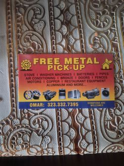 Metal Pick up