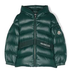 Green Moncler Size 5/6