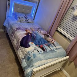 LED Twin Bed Frame 