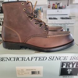 Frye Gaucho Arkansas Mocc Toe Leather Premium Mens Boots Size 11

Brand New!