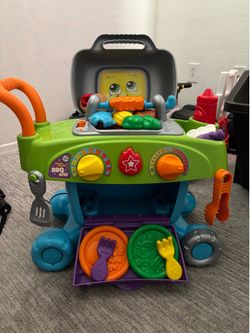Leapfrog sizzling play grill