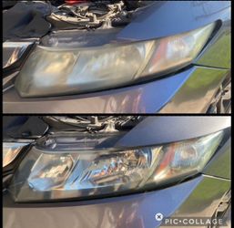 Headlight restore pair kit