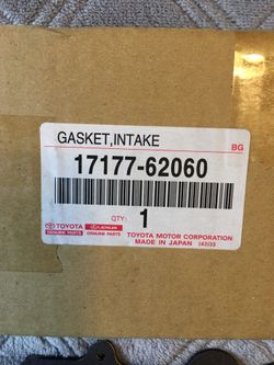 Genuine OEM Toyota 4 runner 3.4 intake manifold gasket