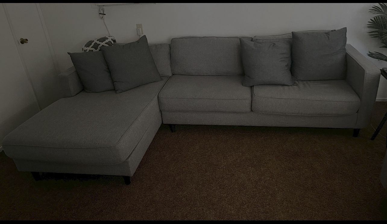 Sectional and oversized chair