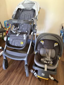 Century Swap On Modular Travel System Stroller + Car Seat
