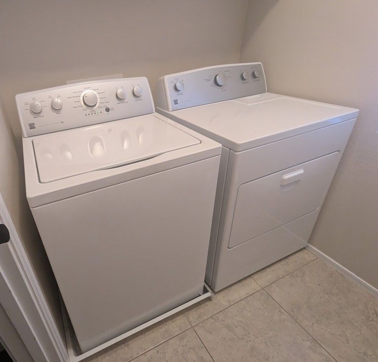 Kenmore Electric Washer and Dryer