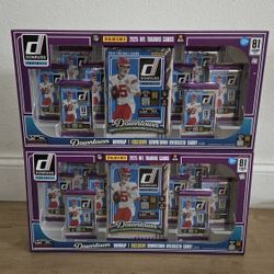 For Sale:
Brand New Still Sealed 2025 Donruss NFL Football Trading Cards Costco Bundle Box includes 1 Jumbo Downtown
