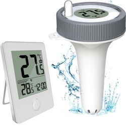 Wireless Digital Water Thermometer for Indoor and Outdoor Swimming Pools