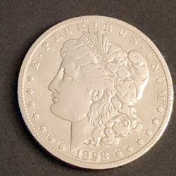 1898 S Mint Morgan Silver Dollar