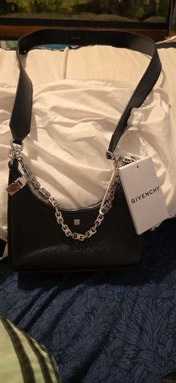 Givenchy Black Leather Shoulder Bag