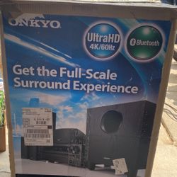 Onkyo Subwoofer And Speaker Only
