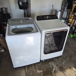 Samsung Washer And Electric Dryer Large Capacity 