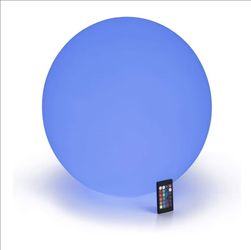 20" chargeable Led light ball w/ remote color changer