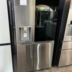 LG 27cu.ft Side By Side Instaview Refrigerator - 🔥NEW INVENTORY🔥