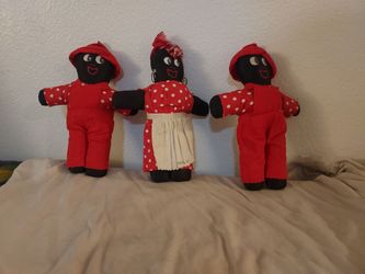 Vintage New Orleans Souvenir Cloth Dolls