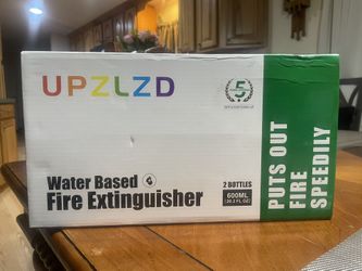 🧯 Water-Based Fire Extinguisher (2-Pack • 600ml Each)