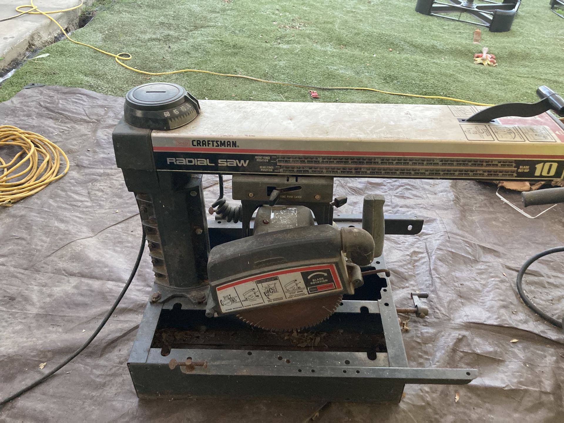 Craftsman Radial Arm Saw