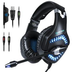 ONIKUMA K1 Pro Wired Gaming Headset Bass Headphone with Mic