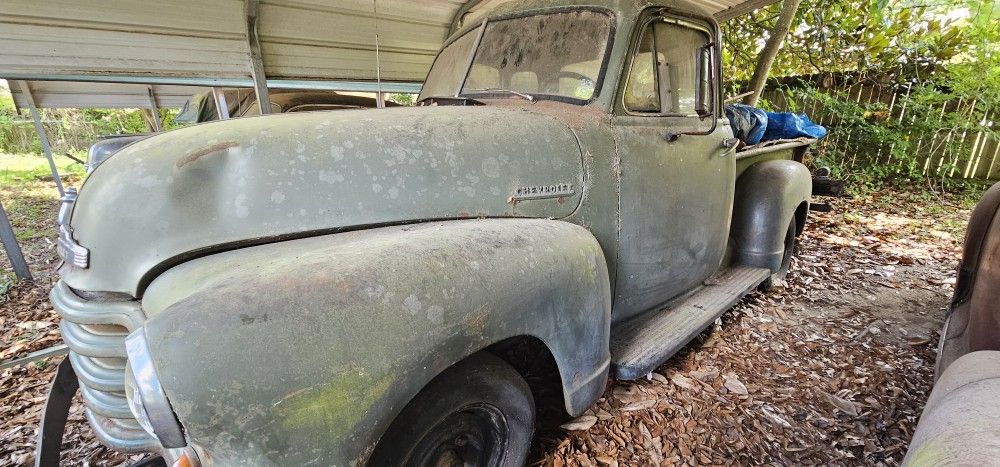 Antique Project Chevy Truck